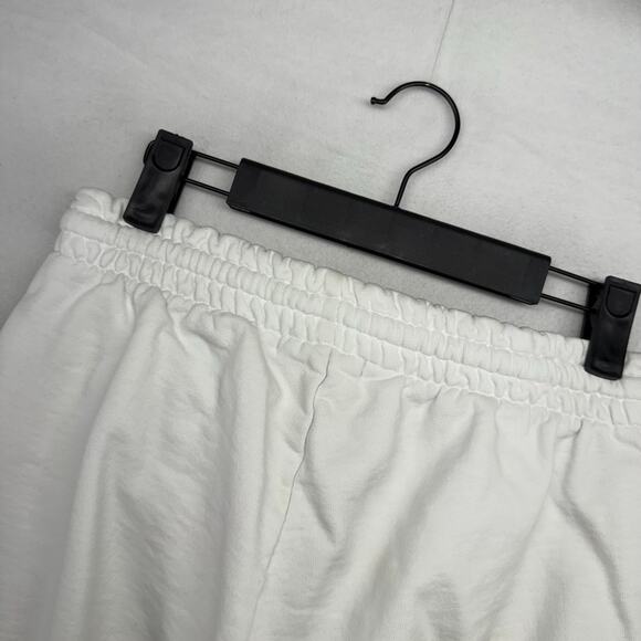 Talentless Sweatpants Men's Small White Heavyweight Cuffed Joggers Pockets Terry - Picture 14 of 16